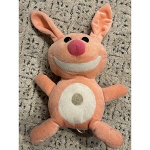 Vtg 2003 It's Happy Bunny Talking Plush Jim Benton  - WORKS "Hi Loser"w WHISKERS